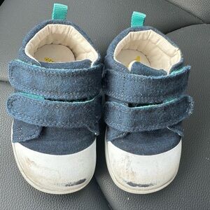 Ten Little | Navy Blue Baby Toddler Shoes